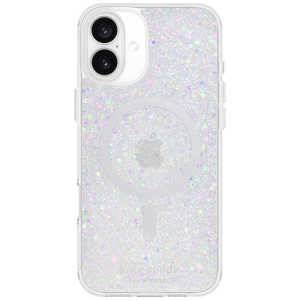 KATESPADE iPhone 16 Plus Kate Spade Protective - MagSafe/ Recycled Chunky Glitter Iridescent KS054952 KATESPADE iPhone 16 Plus Kate Spade Protective - MagSafe/ Recycled Chunky Glitter Iridescent KS054952