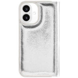 KATESPADE iPhone 16 Kate Spade Folio Case - Recycled Metallic Silver Metallic Silver KS055466 KATESPADE iPhone 16 Kate Spade Folio Case - Recycled Metallic Silver Metallic Silver KS055466