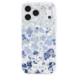 KATESPADE iPhone 18 Pro MaxKate Spade Protective - Flowerbed Blue w/MagSafe [�w�ʃP�[�X /Magsafe�Ή�] KS061212