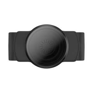 POPSOCKETS Slide Stretch Translucent Black Smoke Black with SQUARE Edges (四角い角) 806136