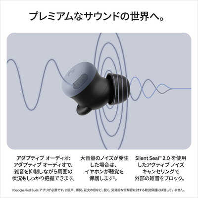 GOOGLE 完全ワイヤレスイヤホン Pixel Buds Pro 2 ［ワイヤレス(左右