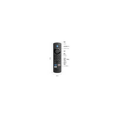 Amazon Fire TV Stick Alexa対応音声認識リモコン(第3世代)付属 Amazon Fire TV Stick Alexa対応音声認識リモコン(第3世代)付属