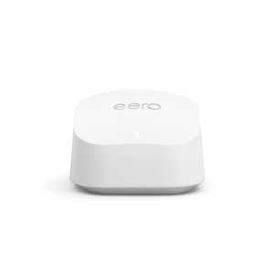 Amazon eero 6{ - bVwifi [^[AAX3000A1.0GbpsC[TlbgAőwifi͈140m2AڑfoCX75A1jbg mWi-Fi 6(ax)n zCg B0