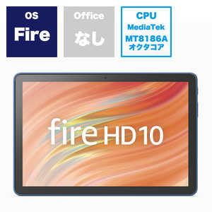 Amazon Fire֥å Fire HD 10(13) 10.1 /Wi-Fiǥ /ȥ졼32GB ֥å B0C2XN8HKD