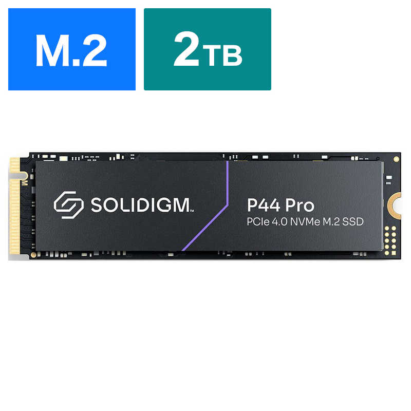 SOLIDIGM(ソリダイム) SOLIDIGM(ソリダイム) 内蔵SSD PCI-Express接続 P44 Pro [2TB /M.2]｢バルク品｣ SSDPFKKW020X7X1 SSDPFKKW020X7X1