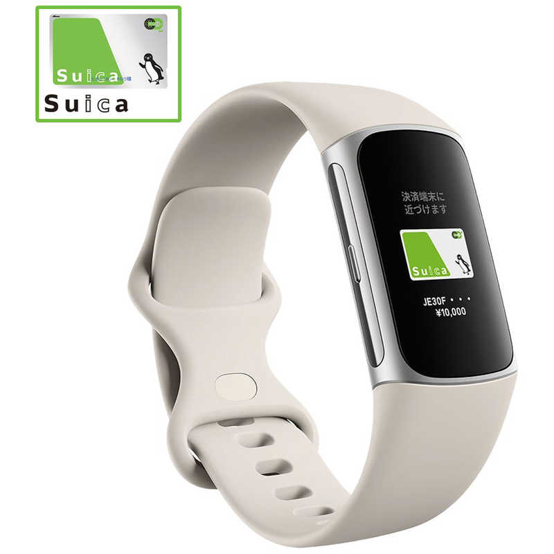 FITBIT FITBIT (Suica対応)スマートウォッチ フィットネストラッカー Silver Aluminum Case GA05185-AP GA05185-AP