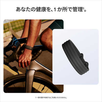 FITBIT Google Fitbit Air バンド / Matte Black ステンレス バックル