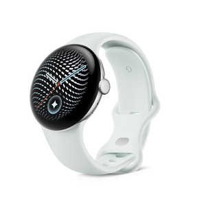 GOOGLE Google Pixel Watch 5(41 mm) アルミケース アクティブ バンド(第 2 世代) Wi-Fi Polished Silver / Fog GA10898-US