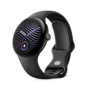 GOOGLE Google Pixel Watch 5(45 mm) アルミケース アクティブ バンド(第 2 世代) Wi-Fi Matte Black / Obsidian GA10894-US