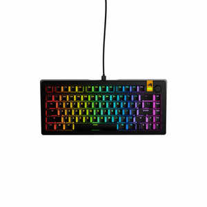 GLORIOUS GMMK 3 HE 75 Prebuilt Wired Black - US ͭ /USB GLOKBGMMK375PBH