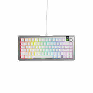 GLORIOUS GMMK 3 PRO 75 Prebuilt Wired Silver - US ͭ /USB GLOKBGMMK3PRO75