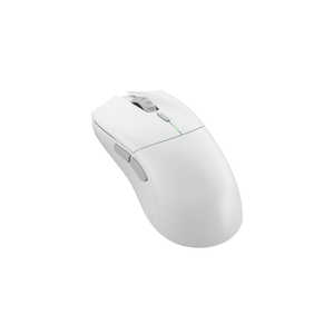 GLORIOUS ゲーミングマウス Glorious Series 2 PRO 4K/8KHz White ［光学式 /有線・無線(ワイヤレス) /6ボタン］ GLO-MS-S2PRO-WL-WHT