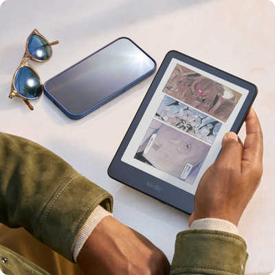 Amazon Kindle Colorsoft (16GB) 7インチカラーディスプレイ、色調調節