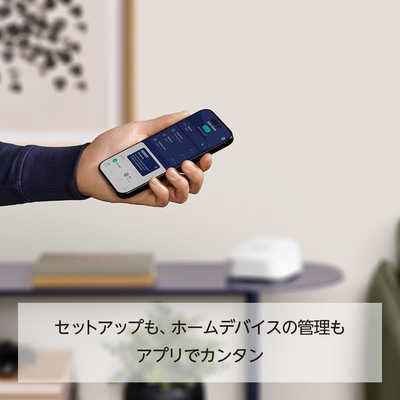 Amazon Wi-Fiルーター 2402＋574Mbps eero 6+ (2ユニット) [Wi-Fi 6(ax