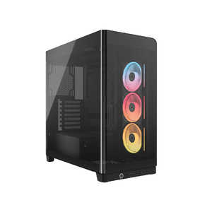 RZA CORSAIR FRAME 4500X LX-R RGB iCUE LINK Panoramic Glass Mid-Tower Black CC-9011316-WW