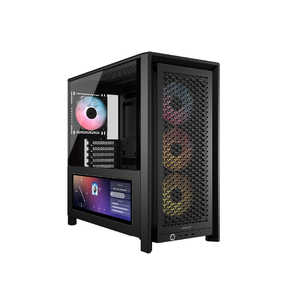 �R���Z�A CORSAIR FRAME 4000D LCD RS ARGB Premium Mid-TowerBlack CC-9011326-WW