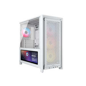 �R���Z�A CORSAIR FRAME 4000D LCD RS ARGB Premium Mid-TowerWhite CC-9011327-WW