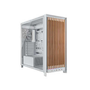 �R���Z�A CORSAIR FRAME 5000D WOOD RS Performance Mid-TowerWhite/Oak CC-9011354-WW