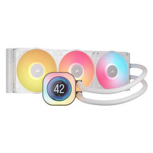 コルセア CORSAIR iCUE LINK TITAN 360 RX RGB LCD -White- CW-9061026-WW