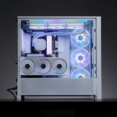コルセア CORSAIR FRAME 5000D RS ARGB Mid-Tower White CC-9011310-WW