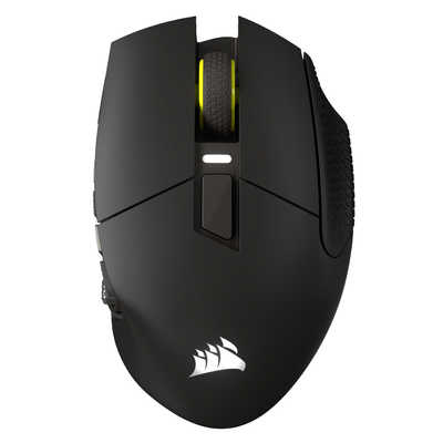 コルセア　CORSAIR　SCIMITAR ELITE WL SE SCIMITAR ELITE WIRELESS SE MMO Gaming Mouse – Black & Yellow