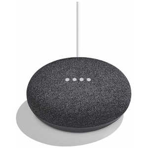 GOOGLE スマートスピーカー Google Home Mini チャコール [Bluetooth対応 /Wi-Fi対応] GA00216JP