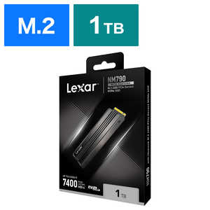 LEXAR 内蔵SSD PCI-Express接続 Lexar NM790 with Heatsink M.2 SSD [1TB /M.2]｢バルク品｣ LNM790X001T-RN9NG