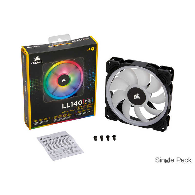 Corsair ケースファン Ll140 Rgb Single Pack ファン増設用 Co Ww Rgb Led の通販 カテゴリ パソコン 周辺機器 プリンター Corsair 家電通販のコジマネット 全品代引き手数料無料
