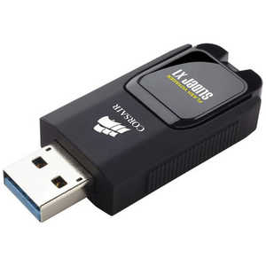 コルセア　CORSAIR USBメモリ Flash Voyager Slider ブラック [32GB /USB3.0 /USB TypeA /スライド式] CMFSL3X1-32GB