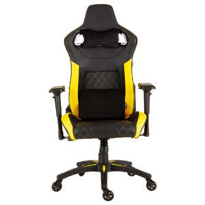 CORSAIR ゲーミングチェア T1 Race イエロー CF-9010015-WW