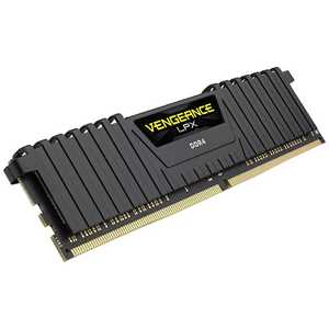 コルセア CORSAIR 増設用メモリ DDR4-2666 288Pin DIMM（8GB×2枚）CORSAIR Vengeance LPX Series ブラック「バルク品」 CMK16GX4M2A2666C16