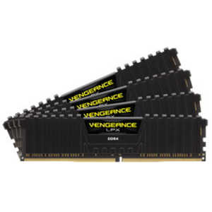 륻 CORSAIR ѥ ǥȥå Vengeance LPX 64GB DDR4 DRAM 2400MHz C14 Memory Kit - Black[DIMM DDR4 /16GB /4] CMK64GX4M4A2400C14