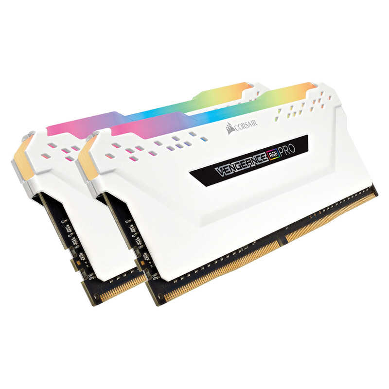 コルセア　CORSAIR コルセア　CORSAIR 増設用メモリ ホワイト[DIMM DDR4 /8GB /2枚] CMW16GX4M2C3200C16W CMW16GX4M2C3200C16W