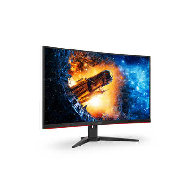 yoneAOC(エーオーシー)湾曲モニター　32インチ　C32G2E/11 Amazon.co.jp: AOC ゲーミング液晶モニター C32G2E/11 (31.5