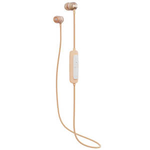 HOUSEOFMARLEY ワイヤレスイヤホン カナル型 リモコン・マイク対応 カパー EM-SMILE-JAMAICA-WIRELESS2CP HOUSEOFMARLEY ワイヤレスイヤホン カナル型 リモコン・マイク対応 カパー EM-SMILE-JAMAICA-WIRELESS2CP