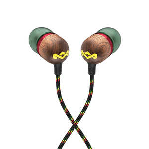 HOUSEOFMARLEY イヤホン カナル型 USB type-C SMILE JAMAICA USB-C ［USB］ ラスタ SMILEJAMAICAUSBCRA