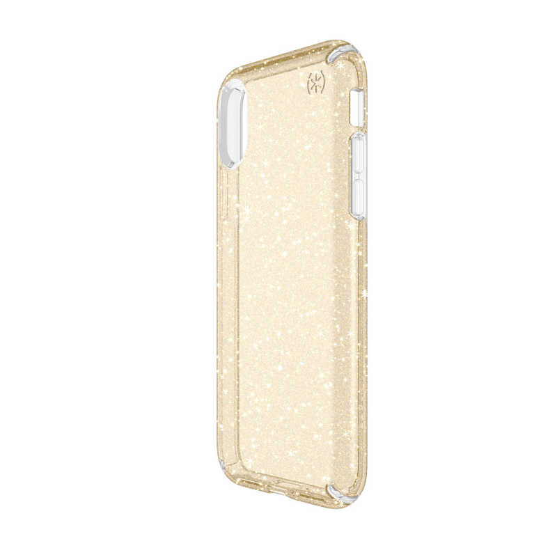 SPECKPRODUCTS SPECKPRODUCTS iPhone X用 Presidio Clear+Glitter クリア/ゴールド グリッター 1031325636 1031325636