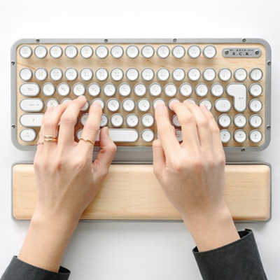 AZIO AZIO レトロクラシック・コンパクトキーボード MK-RCK-W-02-JP の 