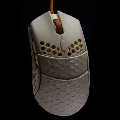 Finalmouse ゲーミングマウス 有線/ 5ボタン/ ホワイト fm-ultralight2 
