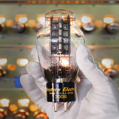 WESTERNELECTRIC 真空管 300B マッチドペア 2本/ 木箱入り