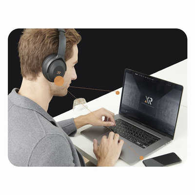 XROUND VOCA MAX (ヴォカマックス) ブルートゥースヘッドホン 航空機用