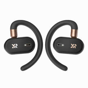 XROUND TREK トレック ながら聴き オープンイヤー型 ［ワイヤレス(左右分離) /Bluetooth対応］ ブラック XRD-XOW-01