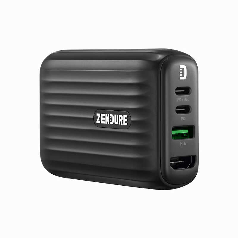 ZENDURE ZENDURE AC - USB充電器 / Switchドック機能[4ポート:HDMI / USB-A / USB-Cx2] USB PD対応 30W 多機能USBハブ ブラック ZDSHB01SEBUS ZDSHB01SEBUS