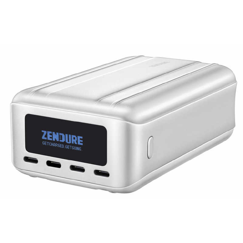 ZENDURE ZENDURE SuperTank Pro シルバー 26800mAh /USB Power Delivery対応 /Type-C x 4ポート /充電タイプ ZDG2STPSPL ZDG2STPSPL