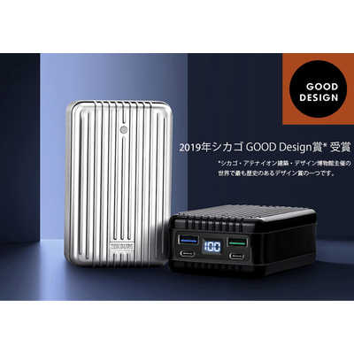 ZENDURE モバイルバッテリー 26800mAh ZDA8PDP-B-PL モバイルバッテリー SuperTank PL [大容量26,800,mAh/PD100W