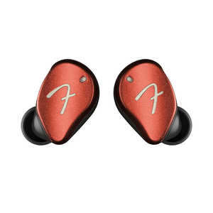 FENDERAUDIO 完全ワイヤレスイヤホン レッド数量限定カラー [リモコン･マイク対応 /ワイヤレス(左右分離) /Bluetooth] TOURRED