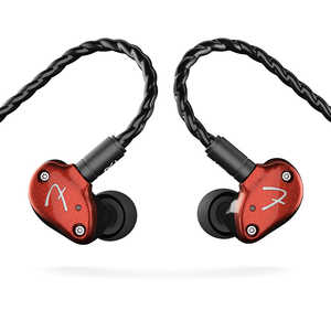 FENDERAUDIO イヤホン カナル型 TRACK Professional In-Ear Monitor レッド＜数量限定カラー＞ [φ3.5mm ミニプラグ] TRACK-RED