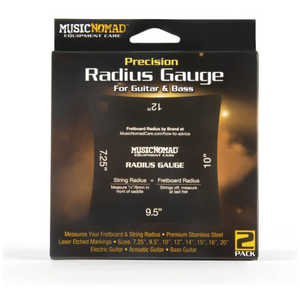 MUSICNOMAD ラディアスゲージ PRECISION RADIUS GAUGE SET MN603 MUSICNOMAD ラディアスゲージ PRECISION RADIUS GAUGE SET MN603