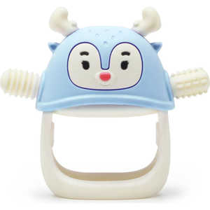 SMILYMIA リスト歯がため トナカイ ブルー SMILYMIA リスト歯がため トナカイ ブルー