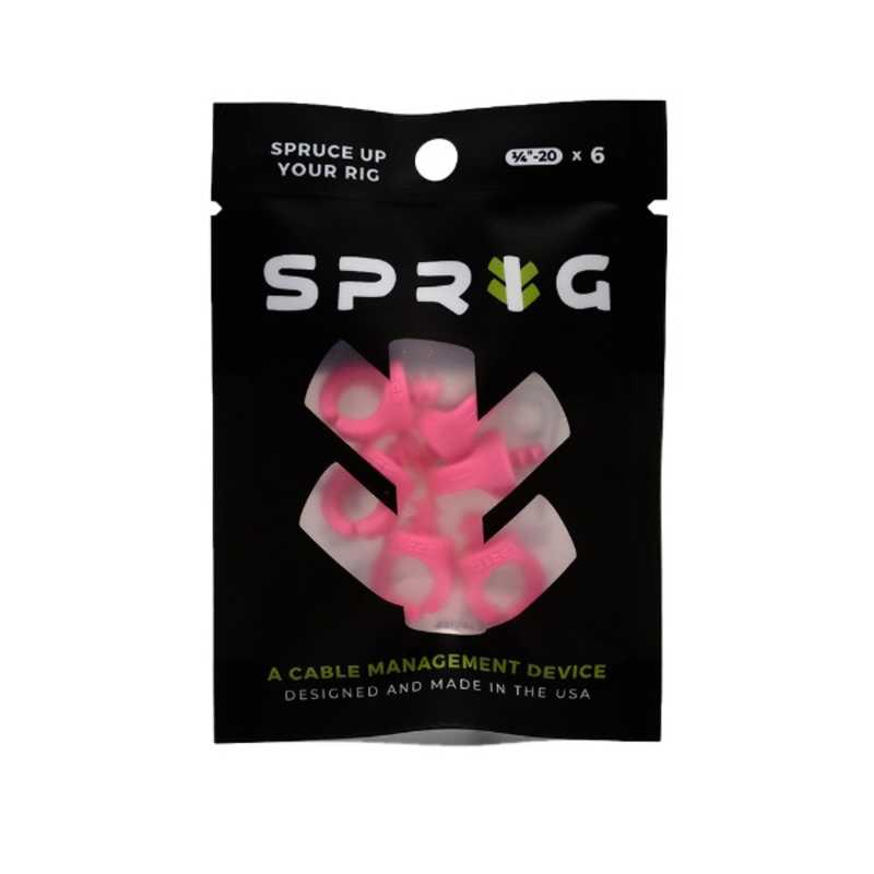 SPRIG SPRIG スプリッグ 1/4-20 （6個入） (ピンク) S6PK1420PK S6PK1420PK
